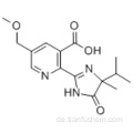 3-Pyridincarbonsäure, 2- [4,5-Dihydro-4-methyl-4- (1-methylethyl) -5-oxo-1H-imidazol-2-yl] -5- (methoxymethyl) CAS 114311-32-9